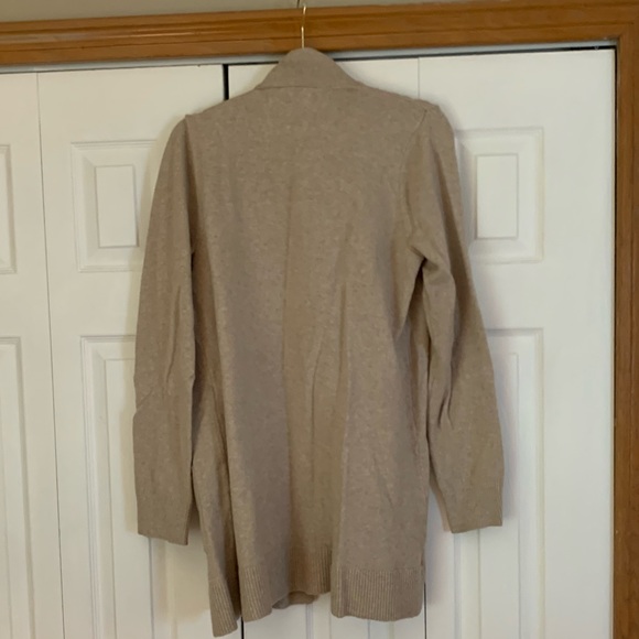 Like new Loft tan cardigan sweater - Picture 3 of 6